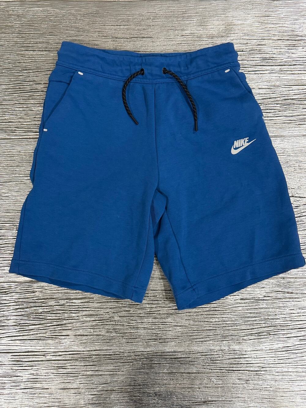 Nike Sportswear Tech Fleece Shorts Blue boys size XL